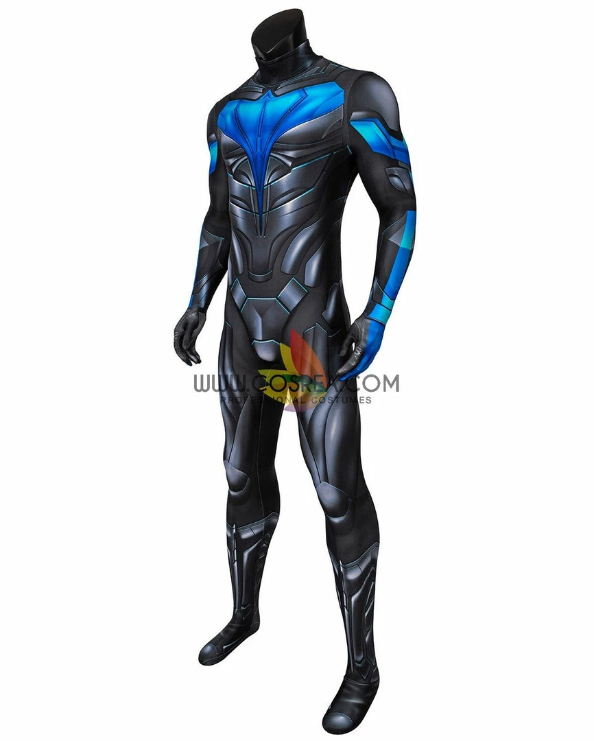 Cosrea Cosplay Costumes Nightwing Titans Digital Printed Cosplay Costume 5 Cosrea Cosplay Costumes Nightwing Titans Digital Printed Cosplay Costume
