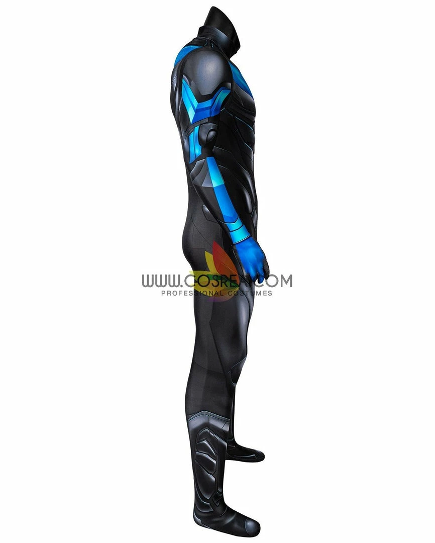 Cosrea Cosplay Costumes Nightwing Titans Digital Printed Cosplay Costume 6 Cosrea Cosplay Costumes Nightwing Titans Digital Printed Cosplay Costume