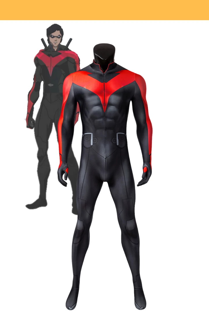 Cosrea Nightwing Titans Judas Contract Digital Printed Cosplay Costume Cosplay Costumes 3 Cosrea Nightwing Titans Judas Contract Digital Printed Cosplay Costume Cosplay Costumes