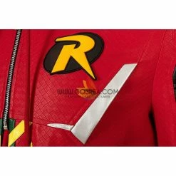 Cosrea DC Universe Robin Gotham Knights PU Leather Cosplay Costume 32 Cosrea DC Universe Robin Gotham Knights PU Leather Cosplay Costume