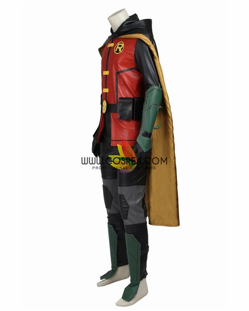 Cosrea DC Universe Robin Teen Titan Cosplay Costume 5 Cosrea DC Universe Robin Teen Titan Cosplay Costume