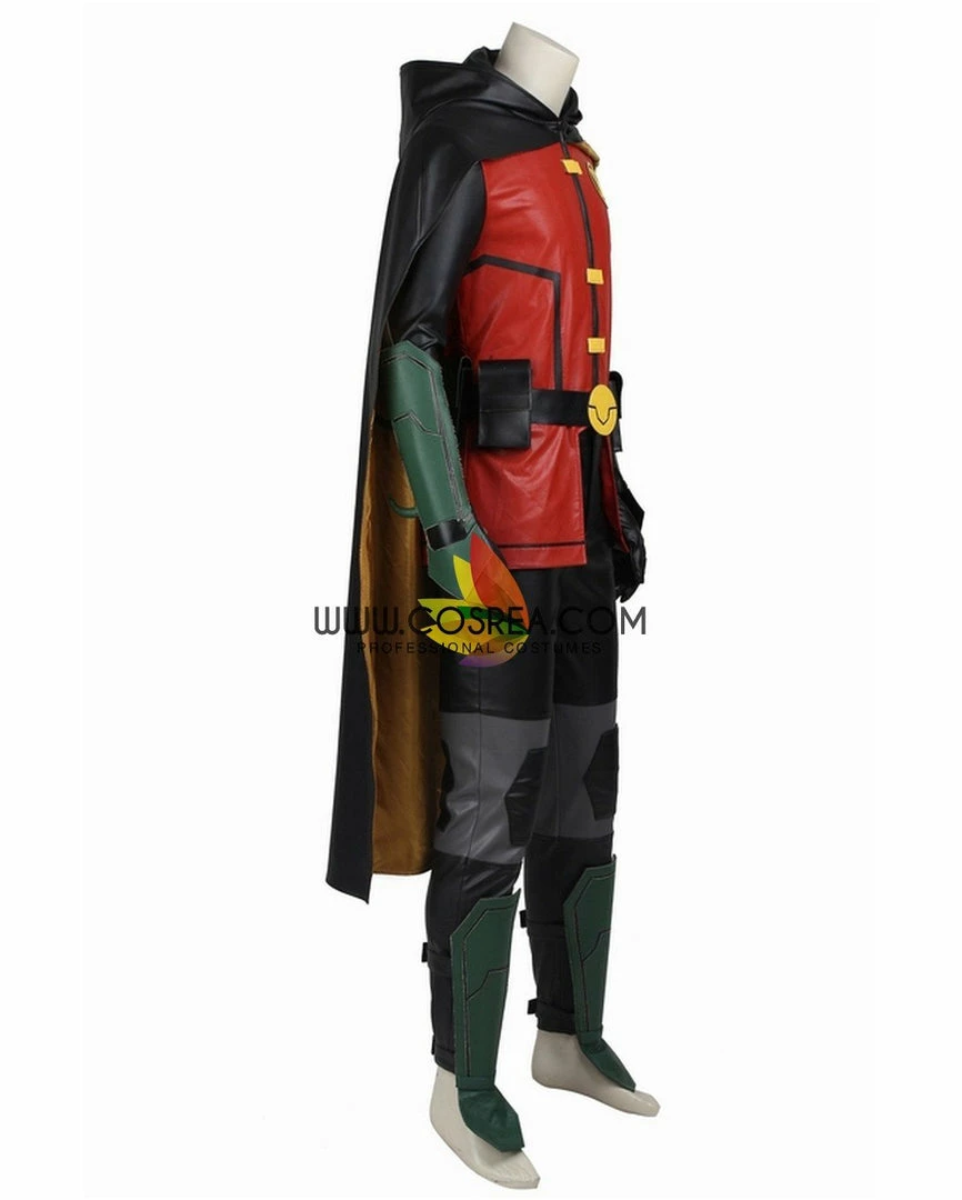Cosrea DC Universe Robin Teen Titan Cosplay Costume 6 Cosrea DC Universe Robin Teen Titan Cosplay Costume