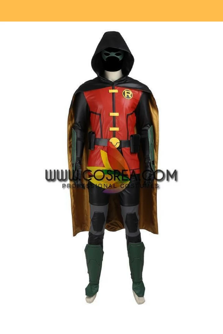 Cosrea DC Universe Robin Teen Titan Cosplay Costume 3 Cosrea DC Universe Robin Teen Titan Cosplay Costume