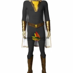 Cosrea DC Universe Shazam Black Version Cosplay Costume
