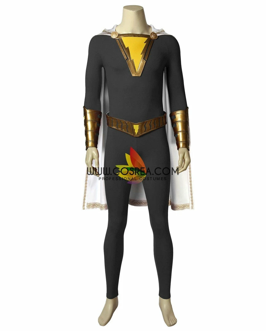 Cosrea DC Universe Shazam Black Version Cosplay Costume 5 Cosrea DC Universe Shazam Black Version Cosplay Costume