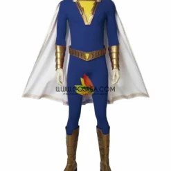 Cosrea Shazam Blue Version Cosplay Costume DC Universe