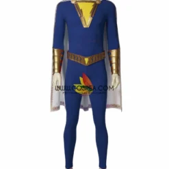 Cosrea Shazam Blue Version Cosplay Costume DC Universe