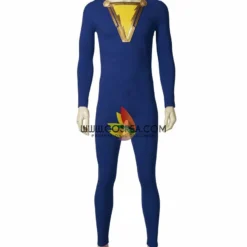 Cosrea Shazam Blue Version Cosplay Costume DC Universe