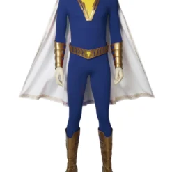 Cosrea Shazam Blue Version Cosplay Costume DC Universe