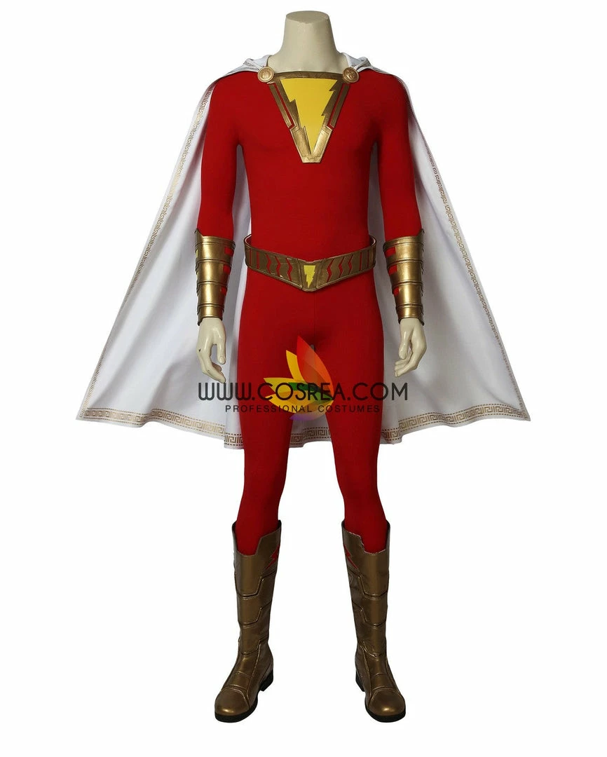 Cosrea DC Universe Shazam Movie Cosplay Costume 5 Cosrea DC Universe Shazam Movie Cosplay Costume