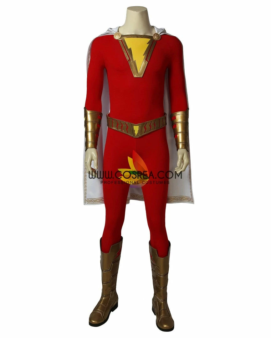 Cosrea DC Universe Shazam Movie Cosplay Costume 4 Cosrea DC Universe Shazam Movie Cosplay Costume