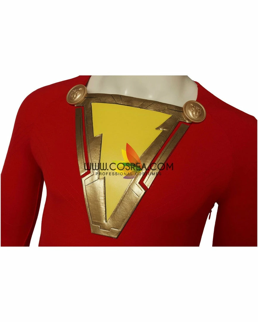 Cosrea DC Universe Shazam Movie Cosplay Costume 15 Cosrea DC Universe Shazam Movie Cosplay Costume