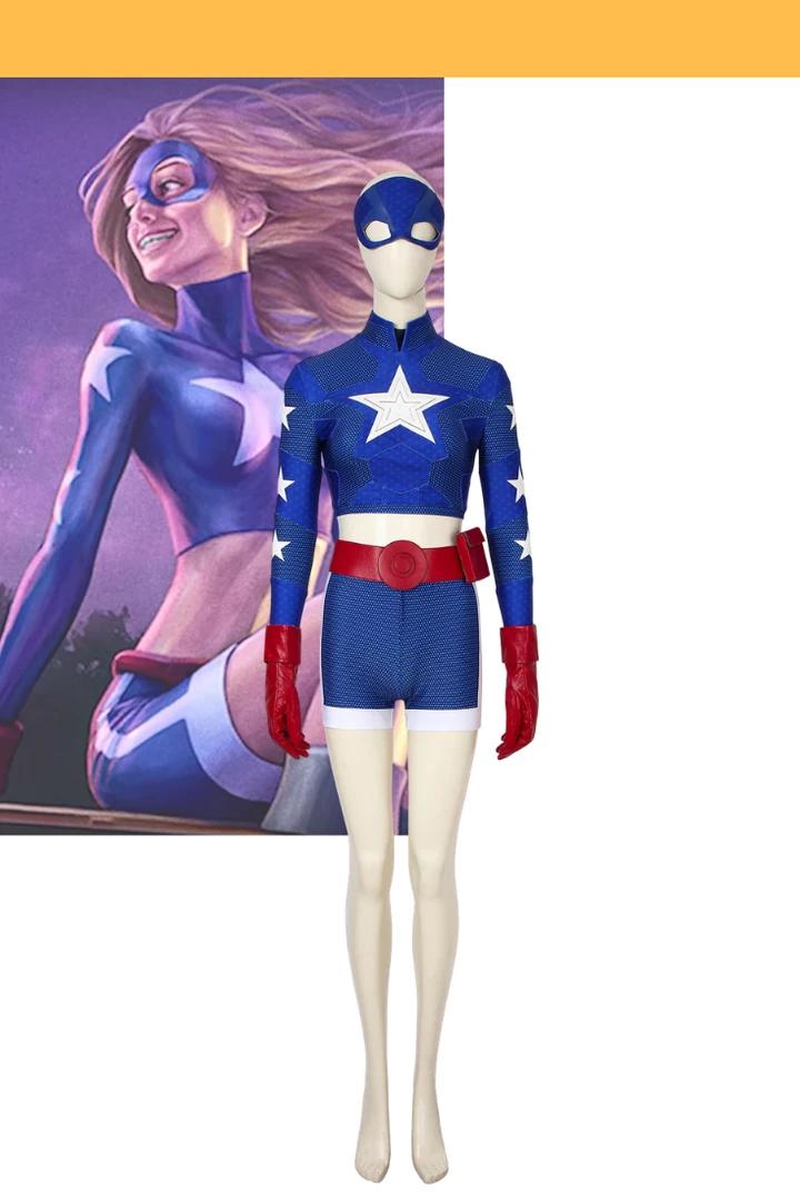 Cosrea Stargirl Cosplay Costume DC Universe 3 Cosrea Stargirl Cosplay Costume DC Universe