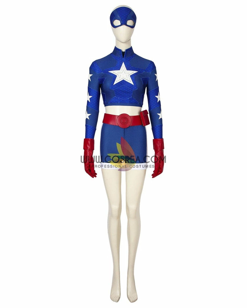 Cosrea Stargirl Cosplay Costume DC Universe 4 Cosrea Stargirl Cosplay Costume DC Universe