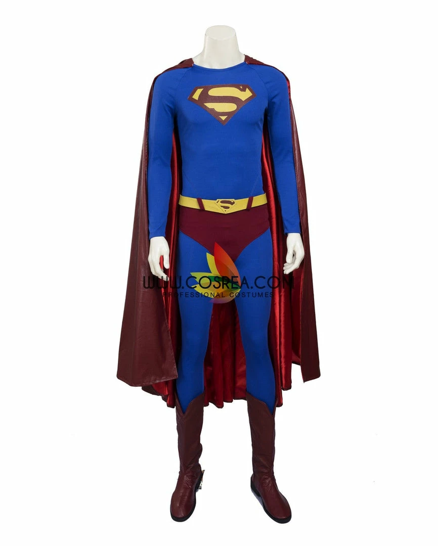 Cosrea DC Universe Superman Returns Complete Cosplay Costume 4 Cosrea DC Universe Superman Returns Complete Cosplay Costume