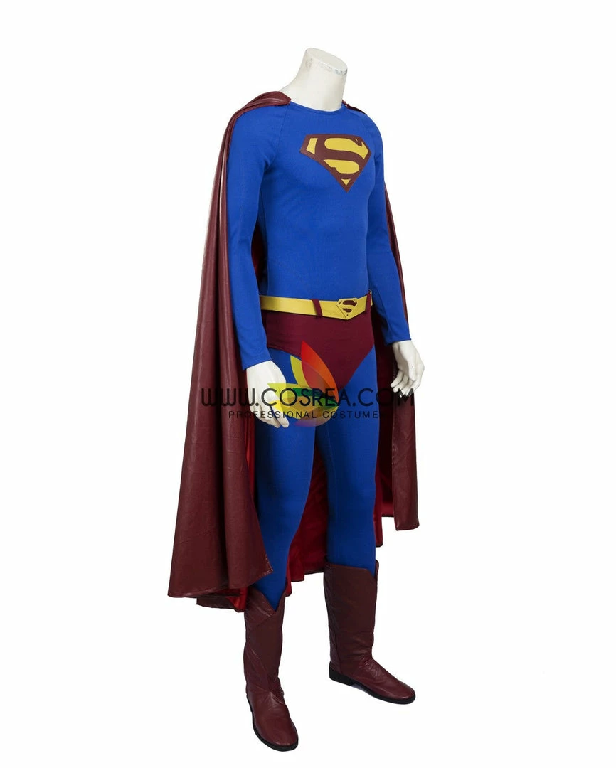 Cosrea DC Universe Superman Returns Complete Cosplay Costume 5 Cosrea DC Universe Superman Returns Complete Cosplay Costume