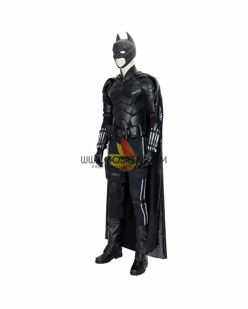 Cosrea The Batman 2021 Movie Version PU Leather Cosplay Costume DC Universe 6 Cosrea The Batman 2021 Movie Version PU Leather Cosplay Costume DC Universe