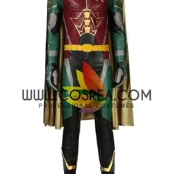 Cosrea Titan Robin Metallic PU Leather Cosplay Costume DC Universe 30 Cosrea Titan Robin Metallic PU Leather Cosplay Costume DC Universe