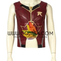 Cosrea Titan Robin Metallic PU Leather Cosplay Costume DC Universe 33 Cosrea Titan Robin Metallic PU Leather Cosplay Costume DC Universe