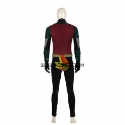 Cosrea Titan Robin PU Leather Custom Cosplay Costume DC Universe 46 Cosrea Titan Robin PU Leather Custom Cosplay Costume DC Universe