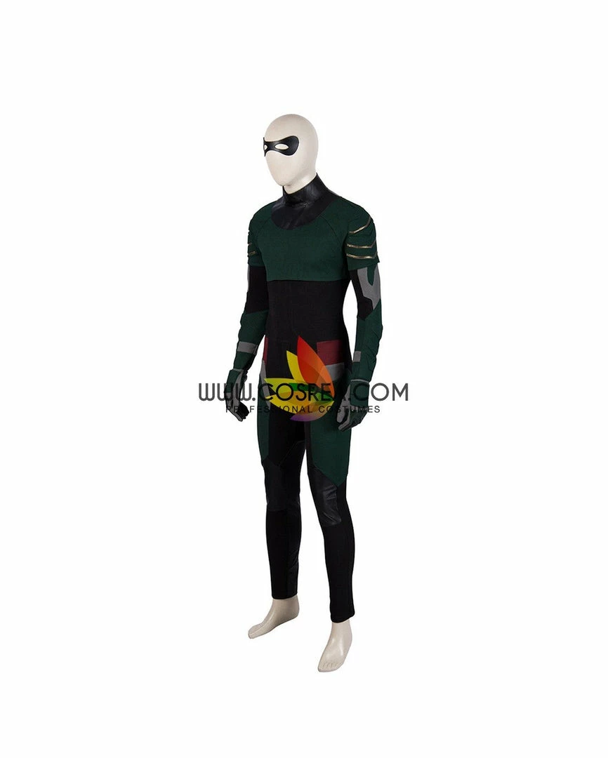Cosrea Titan Robin PU Leather Custom Cosplay Costume DC Universe 16 Cosrea Titan Robin PU Leather Custom Cosplay Costume DC Universe