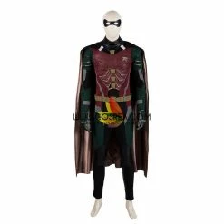 Cosrea Titan Robin PU Leather Custom Cosplay Costume DC Universe 41 Cosrea Titan Robin PU Leather Custom Cosplay Costume DC Universe