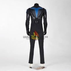 Cosrea Titans Nightwing PU Leather Cosplay Costume DC Universe