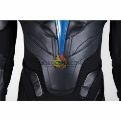 Cosrea Titans Nightwing PU Leather Cosplay Costume DC Universe
