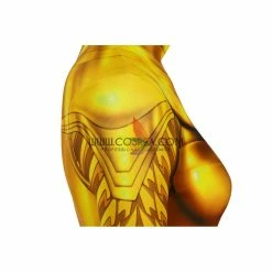 Cosrea DC Universe Wonder Woman 1984 Gold Armor Digital Printed Cosplay Costume