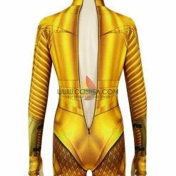 Cosrea DC Universe Wonder Woman 1984 Gold Armor Digital Printed Cosplay Costume