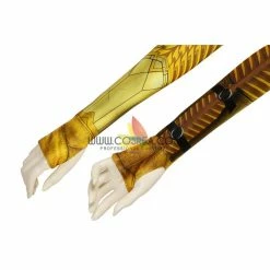 Cosrea DC Universe Wonder Woman 1984 Gold Armor Digital Printed Cosplay Costume