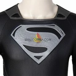 Cosrea Zack Snyder's Justice League Black Superman Suit Cosplay Costume