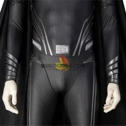 Cosrea Zack Snyder's Justice League Black Superman Suit Cosplay Costume