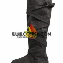 Cosrea Daenerys Charcoal Fur Trimmed Game Of Thrones Cosplay Costume