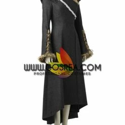 Cosrea Daenerys Charcoal Fur Trimmed Game Of Thrones Cosplay Costume