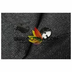 Cosrea Daenerys Charcoal Fur Trimmed Game Of Thrones Cosplay Costume