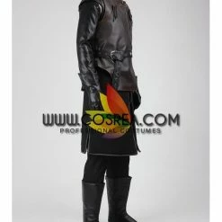 Cosrea Jon Snow Season 2 Night Watch Game Of Thrones PU Leather Cosplay Costume TV & Movies