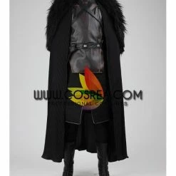 Cosrea Jon Snow Season 2 Night Watch Game Of Thrones PU Leather Cosplay Costume TV & Movies