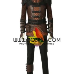 Cosrea TV & Movies Hiccup How To Train Your Dragon 3 PU Leather Cosplay Costume