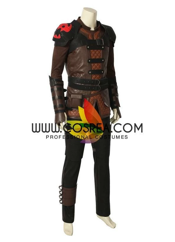Cosrea TV & Movies Hiccup How To Train Your Dragon 3 PU Leather Cosplay Costume 5 Cosrea TV & Movies Hiccup How To Train Your Dragon 3 PU Leather Cosplay Costume