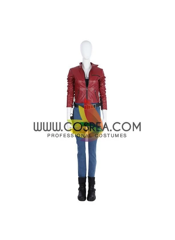Cosrea Cosplay Costumes Resident Evil 2 Remake Claire Cosplay Costume 4 Cosrea Cosplay Costumes Resident Evil 2 Remake Claire Cosplay Costume