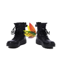 Cosrea Resident Evil Remake Leon Navy Blue Cosplay Costume