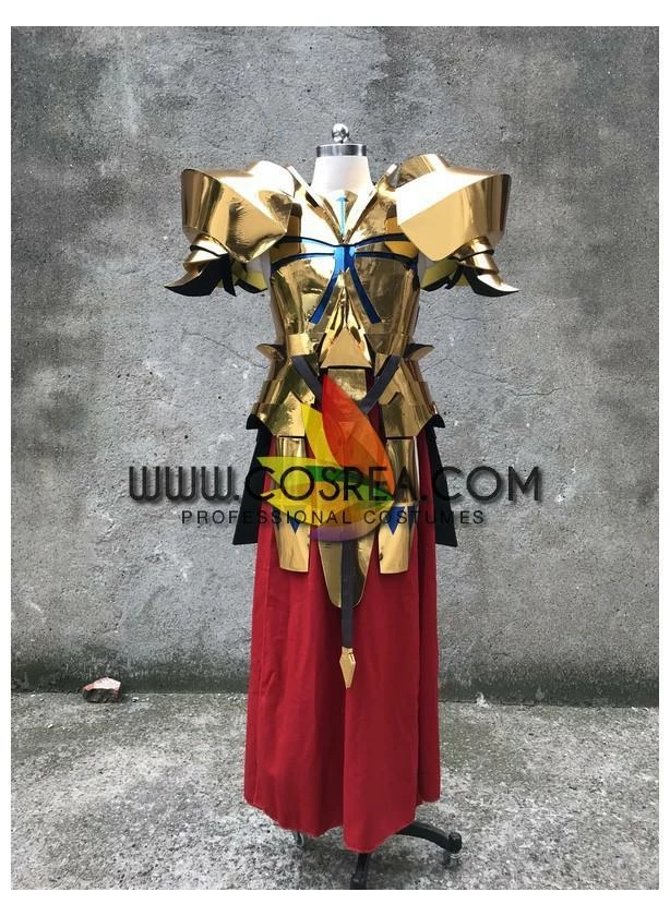 Cosrea Fate Gilgamesh Veneer Gold Cosplay Costume 4 Cosrea Fate Gilgamesh Veneer Gold Cosplay Costume