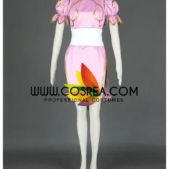 Cosrea Video Games Street Fighter Chun Li Pink Cosplay Costume