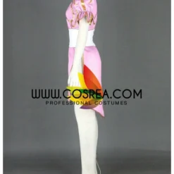 Cosrea Video Games Street Fighter Chun Li Pink Cosplay Costume