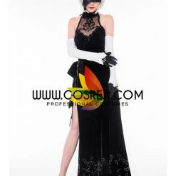Cosrea NieR Automata 2B Evening Dress Cosplay Costume