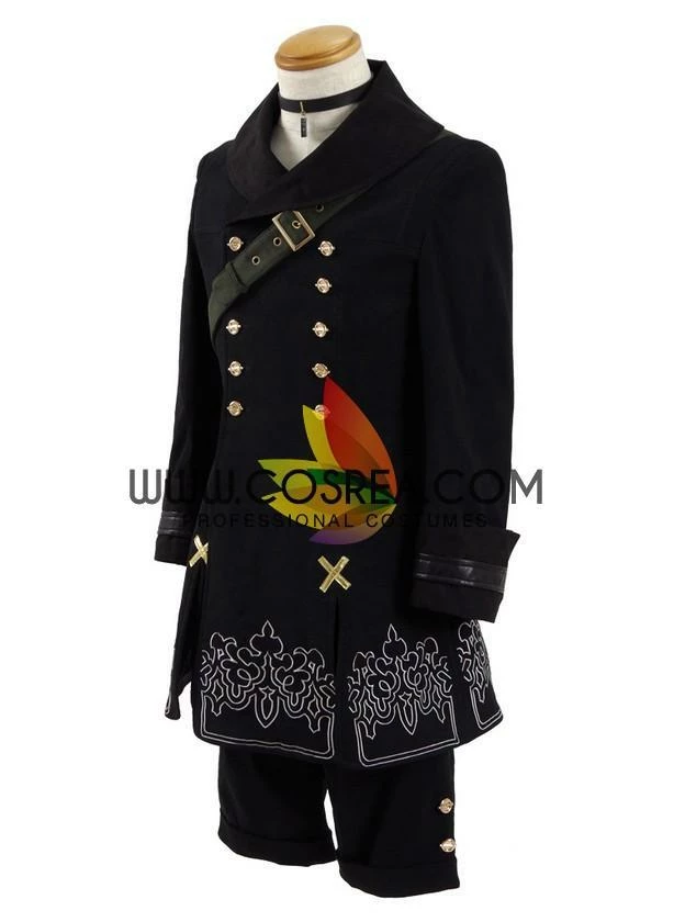 Cosrea Cosplay Costumes NieR Automata 9S Uniform Fabric Cosplay Costume 5 Cosrea Cosplay Costumes NieR Automata 9S Uniform Fabric Cosplay Costume
