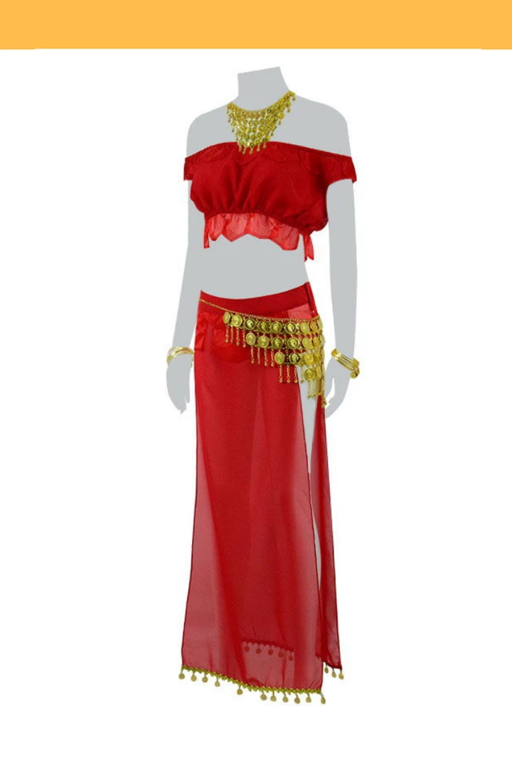 Cosrea Octopath Traveler Dancer Primrose Cosplay Costume 3 Cosrea Octopath Traveler Dancer Primrose Cosplay Costume