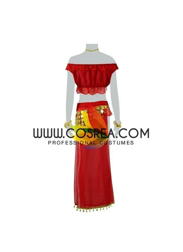 Cosrea Octopath Traveler Dancer Primrose Cosplay Costume 7 Cosrea Octopath Traveler Dancer Primrose Cosplay Costume