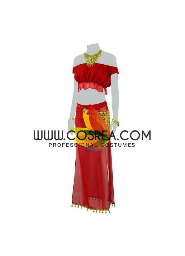 Cosrea Octopath Traveler Dancer Primrose Cosplay Costume 6 Cosrea Octopath Traveler Dancer Primrose Cosplay Costume